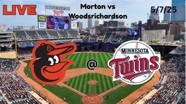 Baltimore Orioles @ Minnesota Twins | LIVE! Play-by-Play & Commentary | 5/7/25 | Game #35