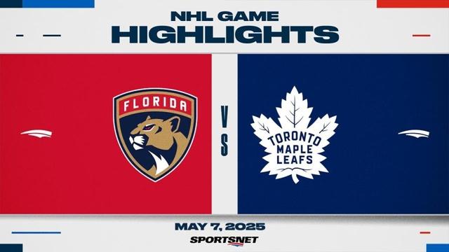 NHL Game 2 Highlights | Maple Leafs vs. Panthers - May 7, 2025