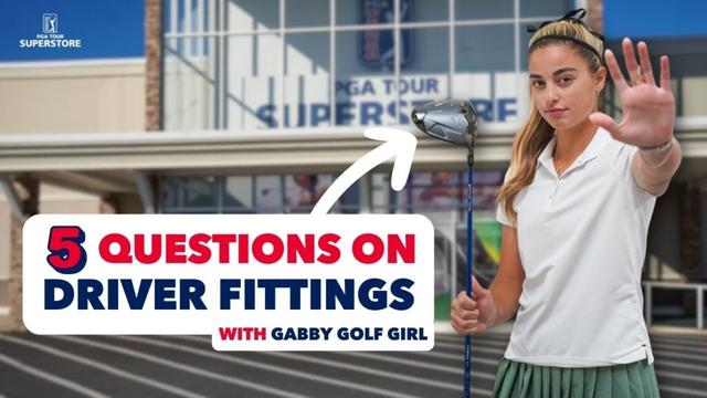 Answering the 5 Most Common Driver Fitting Questions || Gabby Golf Girl