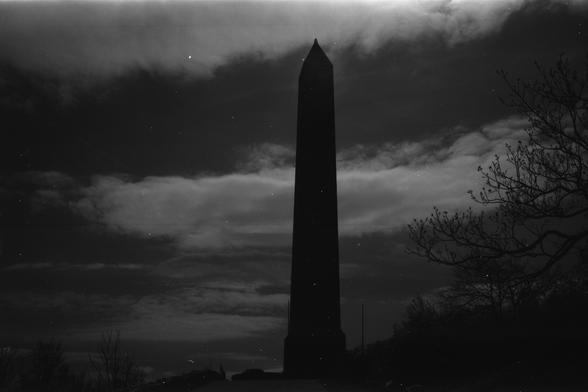 The obelisk monument at High Point NJ