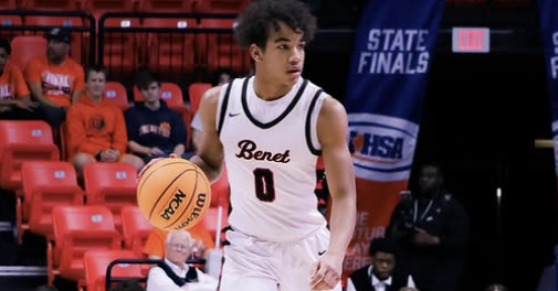 In-state 2025 guard Blake Fagbemi commits to Illini MBB