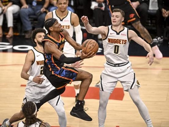 NBA playoff takeaways: Thunder trounce Nuggets to tie series, Knicks comeback against Celtics for 2-0 lead