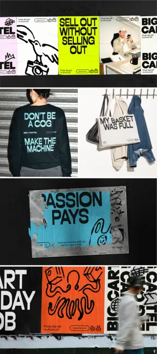 Big Cartel Rebrand by How&How