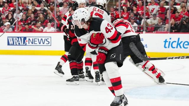 Luke Hughes, Dillon, Glass in for Game 2?