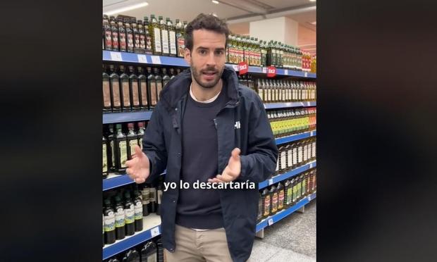 Un momento de la publicación de @olivarte.es. (TIKTOK / @olivarte.es)