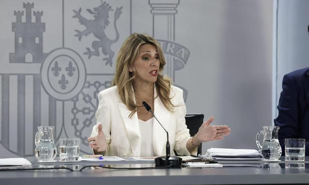 La ministra de Trabajo y vicepresidenta segunda del Gobierno, Yolanda Díaz (EFE)