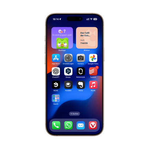 iPhone Homescreen
