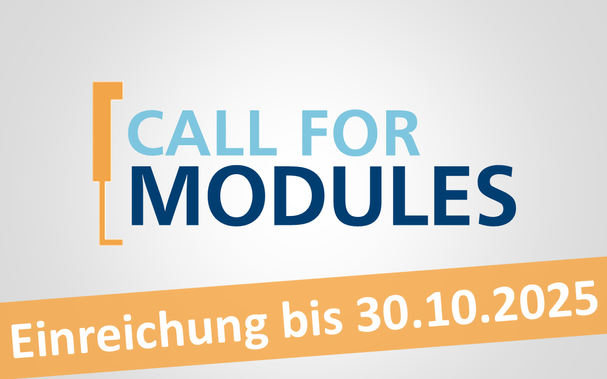 Call for Modules: Einreichung bis 30.10.2025