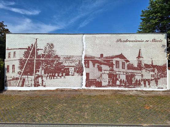 Artwork by CO KTO? & Rafał Ktoski in Śliwice, Poland