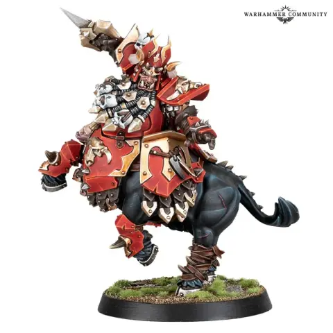 September 2024: Games Workshop unleashed H'thark the Unstoppable, Forge World's bull-centaur Chaos Dwarf star player. Eight months on and we're still finding hoof marks and scattered teeth. Still processing the trauma https://tinyurl.com/4xhwxw88 #BloodBowl #ForgeWorld #ChaosDwarfs #Miniatures #TabletopGames