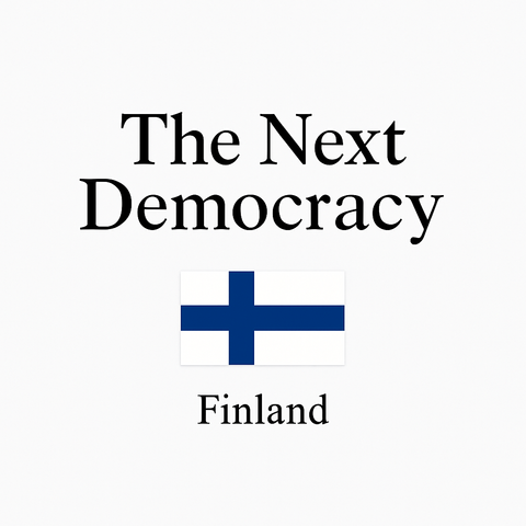 The Next Democracy - Finland

Hypothetically Speaking . . .

Could high-trust, tech-savvy Finland pilot "Next Democracy"? 

Citizens vote issue-by-issue via secure e-ID or delegate votes. 

Imagine a "Liquid Councillor" in Helsinki! 

But what if their AI moderator develops too much sisu?