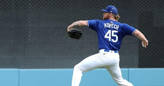 Dodgers RHP Michael Kopech starts rehab in Triple-A Oklahoma City