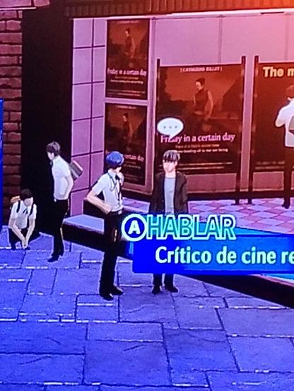 A picture of a character that resembles Hideo Kojima in the game Persona 3 Reload