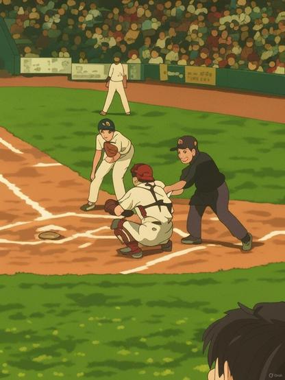 Where is the batter?
