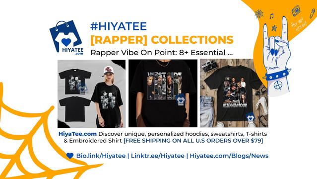🔥 Ready to turn up your style? Discover 8+ Essential Rapper T-Shirts that every true hip hop fan needs! From iconic Tupac and Kendrick Lamar designs to bold Bad Bunny and Drake vibes – we've got it all. 🎤🔥

👉 Don’t miss out – Elevate your look now: 
https://hiyatee.com/blogs/news/rapper-vibe-on-point-8-essential-hip-hop-t-shirts-for-real-fans

#Hiyatee #RapperTshirt #HipHopFashion #StreetwearStyle #MusicMerch #RapperStyle #TupacShirt #DrakeShirt #BadBunnyShirt #KendrickLamarShirt #StreetwearVibes #FashionEssentials