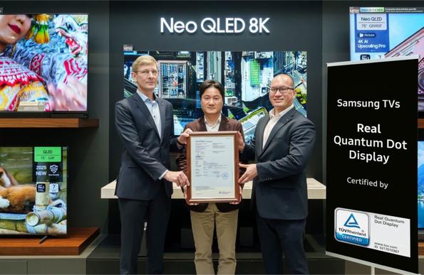 Samsung QLED certyfikat