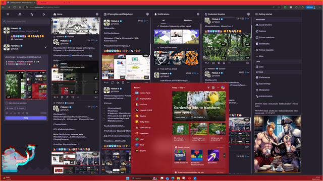 #PSiReN.eu #AdvancedWebInterface v4.3.8+glitch with/without #CollapsedToots, which are #StillQuiteCool... Whether you #LikeIT... #OrNot...