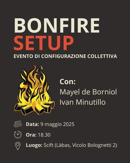 Bonfire Setup: evento di configurazione collettiva