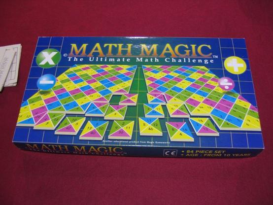 board game "Math Magic"