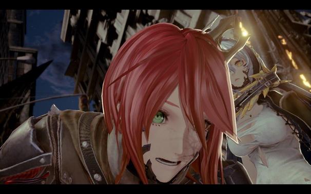 A screenshot from Code Vein showing off the newly made Astella.