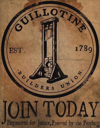 Guillotine Builders Union est. 1789
Join Today
Engineered for Justice, Powered by the People.