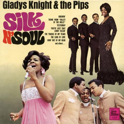 Gladys Knight and the Pips Silk n' Soul LP cover