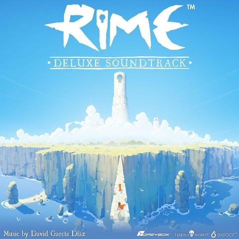 Cover art for the original soundtrack of the game "Rime" composed by David García Díaz