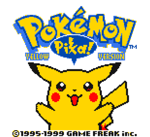Screenshot of Pokemon Yellow