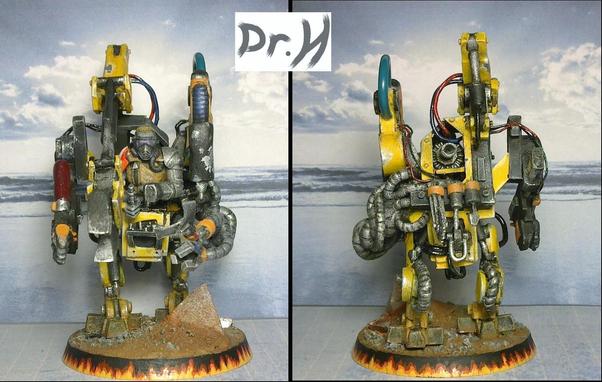 Front and rear views of the Mechanic.