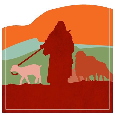 Jesus is the Good Shepherd.