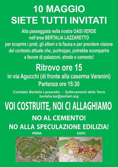 Passeggiata naturalistica insieme al comitato Bertalia-Lazzaretto