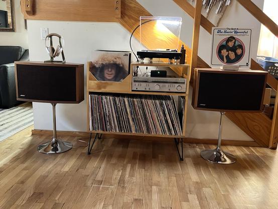 My stereo and record player spinning The Lovin Spoonful.
