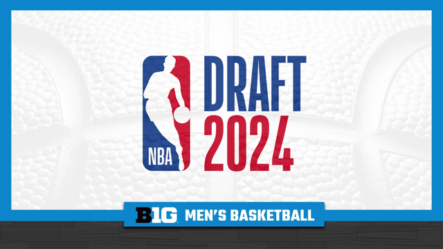 Four From Big Ten Selected in 2024 NBA Draft
