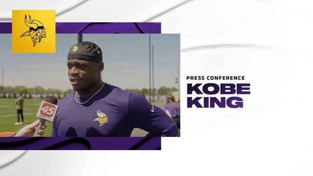Kobe King on Offseason Goals, Building Relationships with Vikings Coaches, Being A Dominant Player