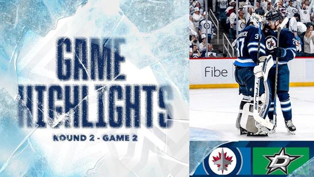 Winnipeg Jets vs. Dallas Stars - Game Highlights