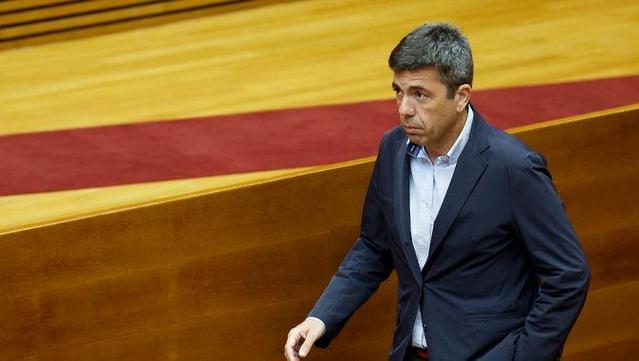 Carlos Mazón va arribar al poder amb un pacte amb l'extrema dreta de Vox (EFE)