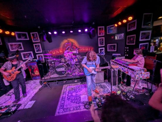 Daniel Donato and Cosmic Country in concert.