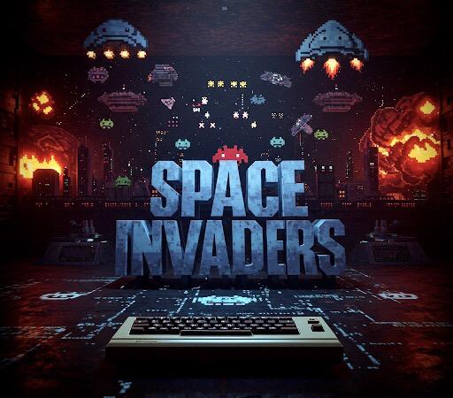 Here's the latest. "Space Invaders is a fixed shooter in which the player controls a laser cannon by moving it horizontally across the bottom of the screen and firing at descending aliens. The aim is to defeat five rows of eleven aliens that move horizontally back and forth across the screen as they advance toward the bottom of the screen. The player's laser cannon is partially protected by several stationary defense bunkers that are gradually destroyed from the top and bottom by blasts from either the aliens or the cannon.”