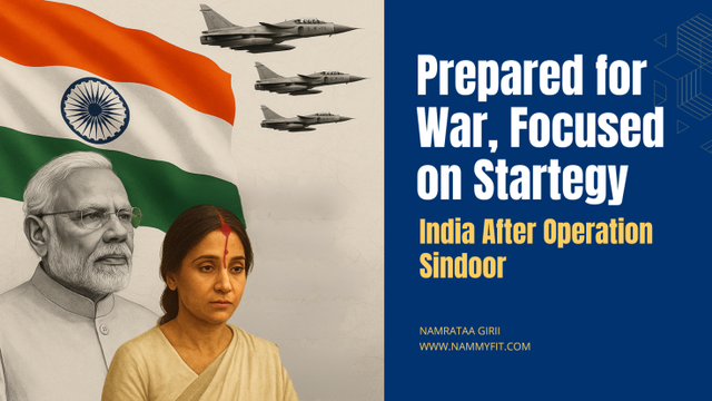 Prepared for War, Focused on Strategy: India After Operation Sindoor_Namrata Giri