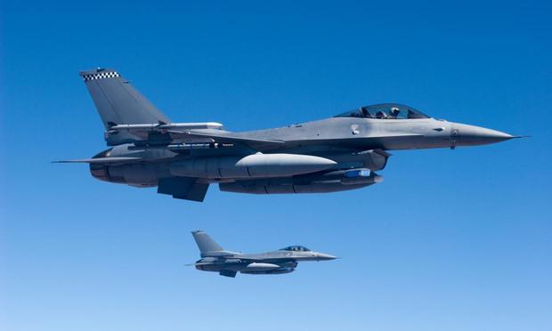 Dos unidades de cazas F-16, en una imagen de archivo. (unknown)