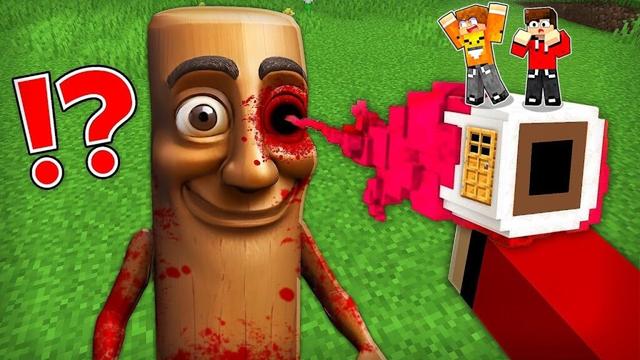 CO JEST W ŚRODKU OKA TUNG TUNG SAHUR w Minecraft?!