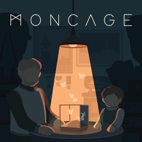 Cover art for the original soundtrack of the game "Moncage" composed by Berlinist