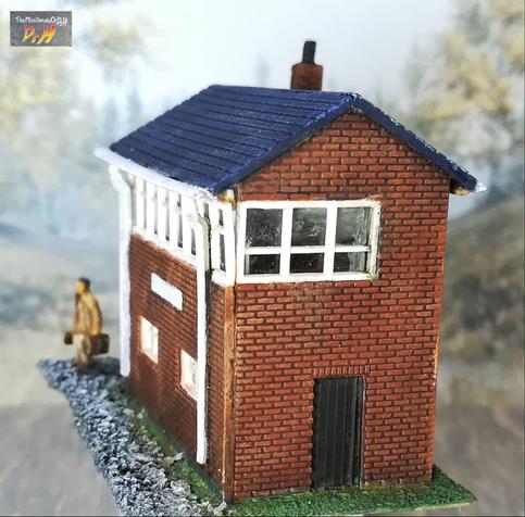 Right side of the N-gauge switching house.