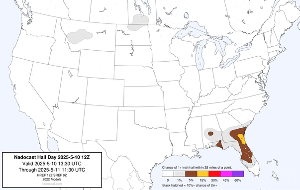12z Day #Hail Forecast