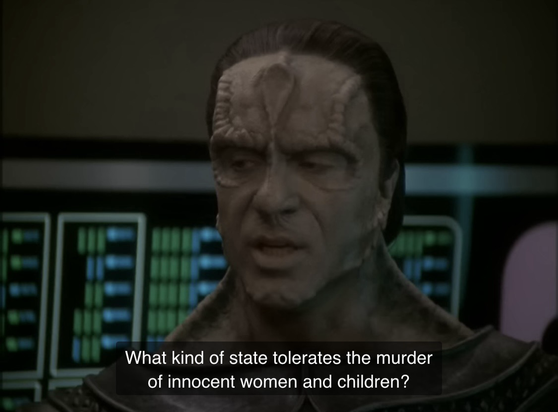 Damar: “What kind of state tolerates the murder of innocent women and children?”
