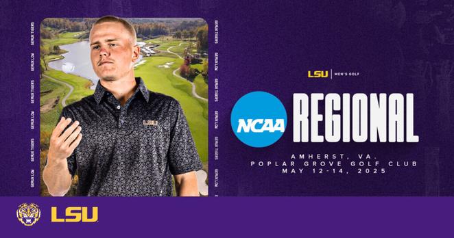 Tiger Golf Team Will Start Regional Play Sunday As NCAA Amherst Regional Adjusts Schedule – LSU
