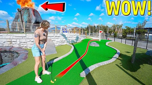 This Mini Golf Course is Full of Surprises!