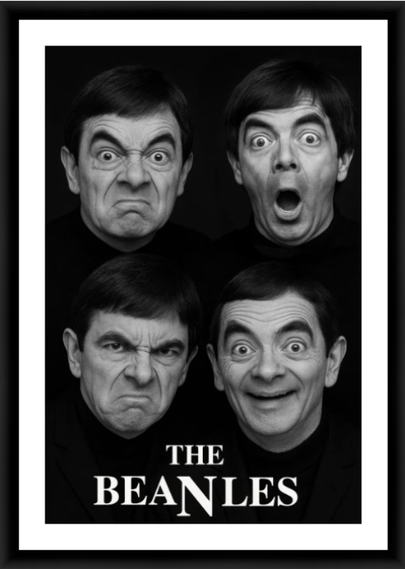 The Beanles Print