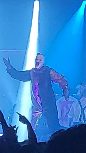 art the clown on stage