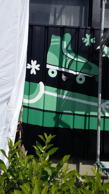 Vue rapprochée d'un détail de la déco